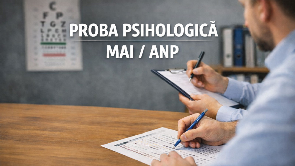 Proba psihologică MAI/ANP
